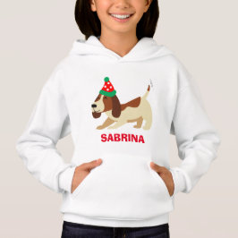 Weihnachtsfeiertag, Hundewelse, Niedlicher Weihnac Hoodie