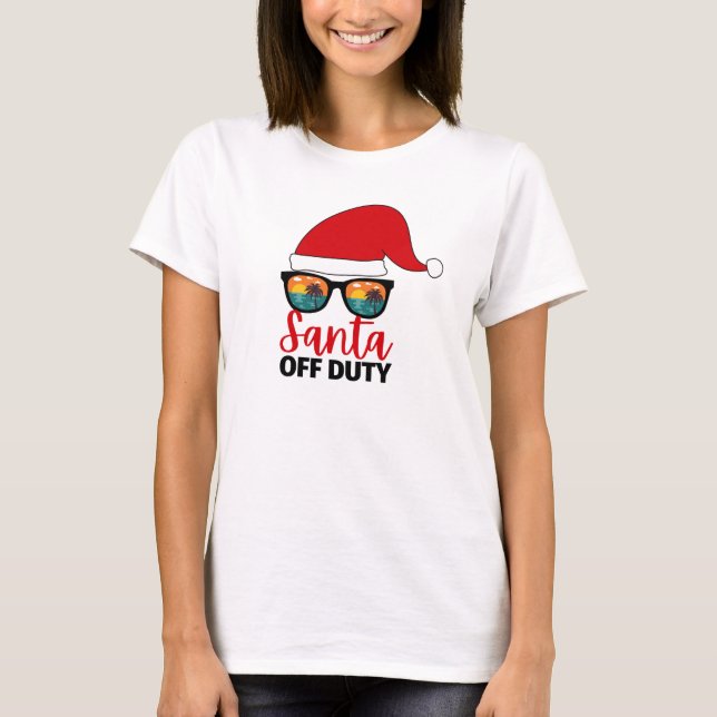 Weihnachtsfeiertag im Juli T-Shirt (Vorderseite)