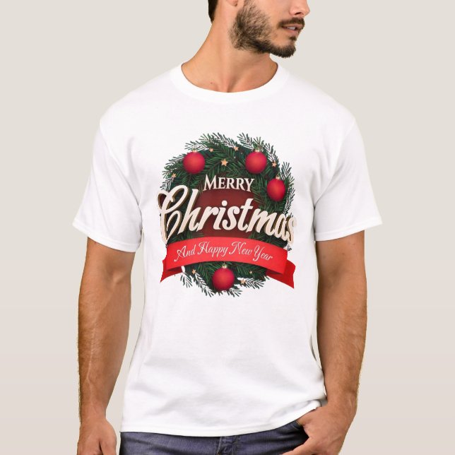 Weihnachtsfeiertag im Shirt (Vorderseite)