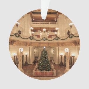 Weihnachtsfeiertag in Pennsylvania Staat Hauptstad Ornament