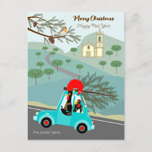 Weihnachtsfeiertag in Portugal Postkarte