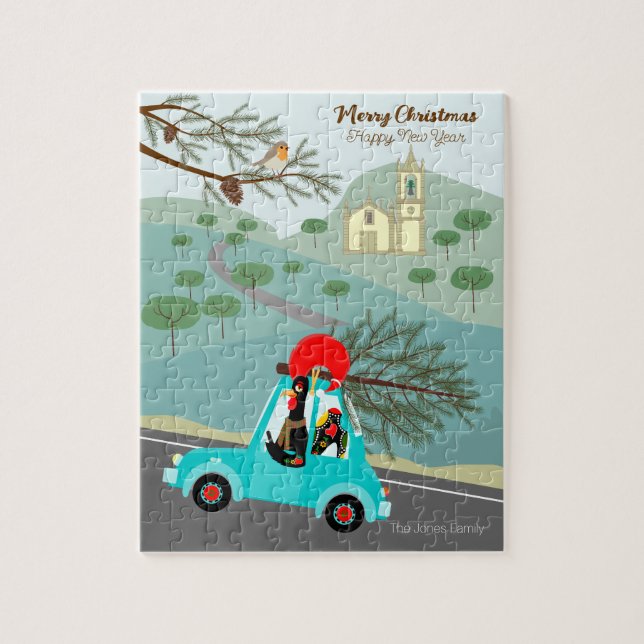 Weihnachtsfeiertag in Portugal Puzzle (Vertikal)