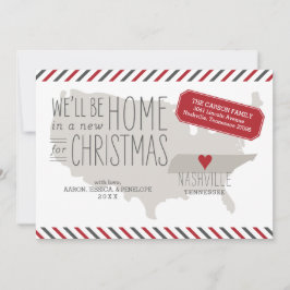 Weihnachtsfeiertag in Tennessee Feiertagskarte