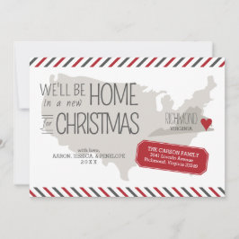 Weihnachtsfeiertag in Virginia Feiertagskarte