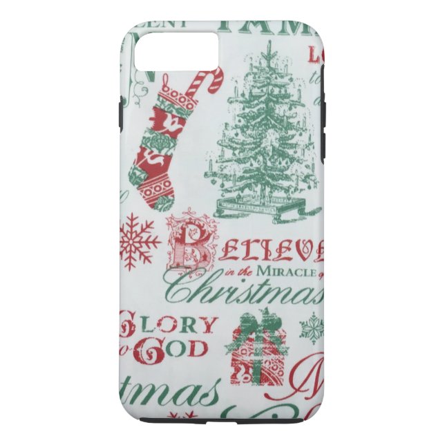 Weihnachtsfeiertag iPhone Fall Case-Mate iPhone Hülle (Rückseite)