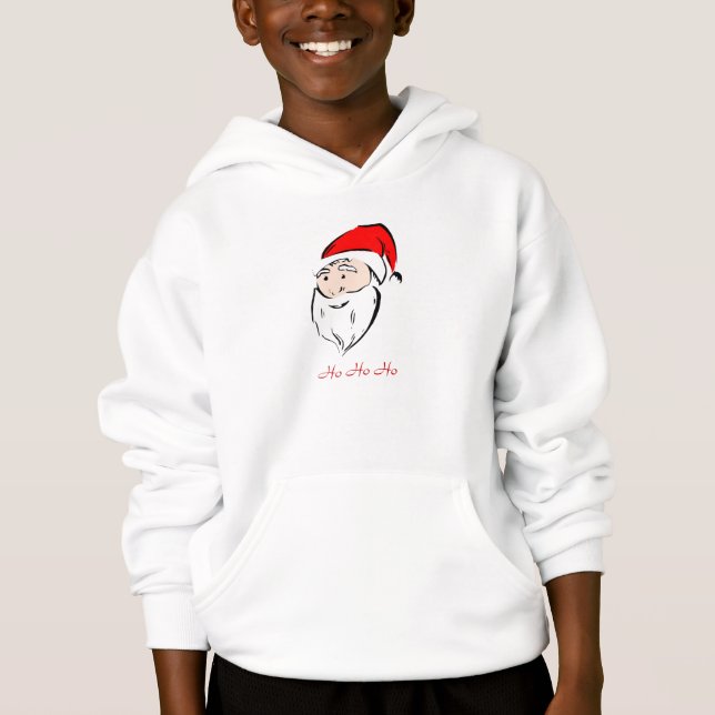 Weihnachtsfeiertag Jahreszeit Grüße Frieden Hoodie (Vorderseite)