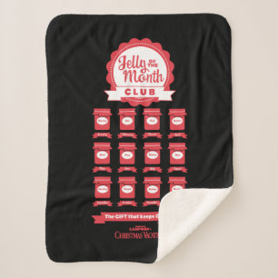 Weihnachtsfeiertag Jelly of the Month Club Sherpadecke