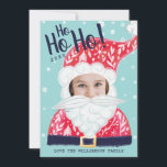 Weihnachtsfeiertag Jolly Weihnachtsmann Fotokarte Feiertagskarte<br><div class="desc">Feiern Sie die magische und festliche Urlaubssaison mit unseren maßgeschneiderten Fotokarten für Ihren Urlaub. In unserem festlichen Urlaubssaal finden Sie unseren von Hand gezeichnet Jolly Santa Claus, der mit leuchtenden Farben und künstlerisch skurrilen Illustrationstechniken entworfen wurde. Legen Sie Ihre eigenen Bilder im fröhlichen Weihnachtsmann für eine lustige und kreative Karte,...</div>