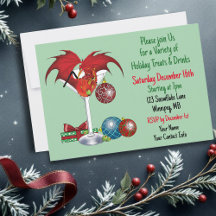 Weihnachtsfeiertag Joy Dragon