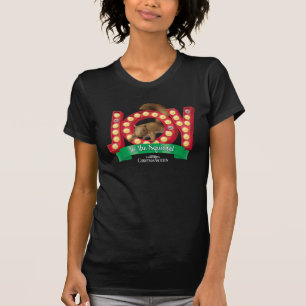 Weihnachtsfeiertag Joy to the Eichhörnchen T-Shirt