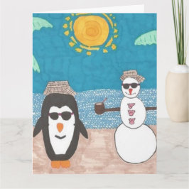 Weihnachtsfeiertag Karte