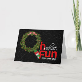 Weihnachtsfeiertag Karte