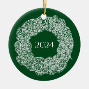 Weihnachtsfeiertag Keramik Ornament
