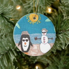 Weihnachtsfeiertag Keramikornament