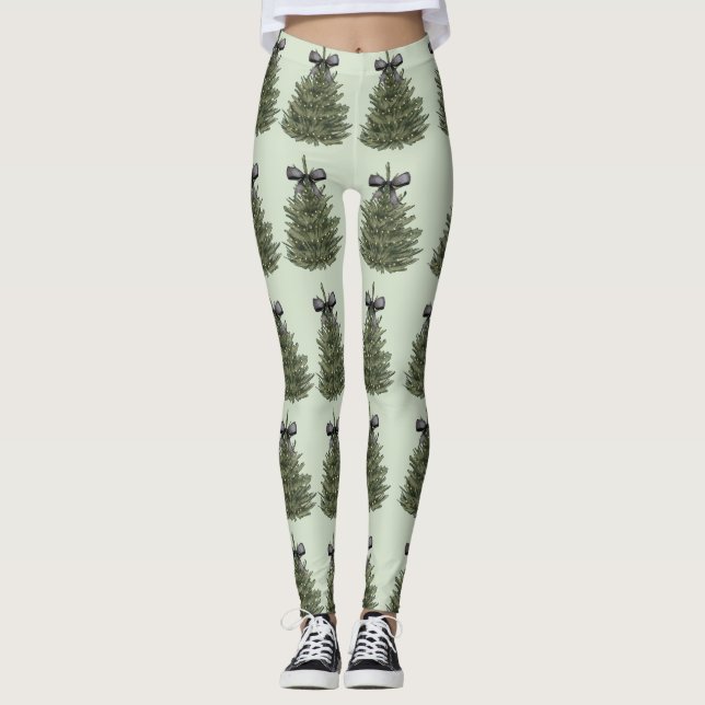 Weihnachtsfeiertag Leggings (Vorderseite)