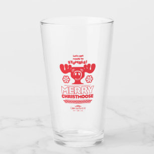 Weihnachtsfeiertag Merry Christmoose Glas