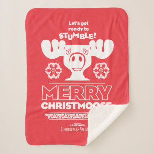 Weihnachtsfeiertag Merry Christmoose Sherpadecke