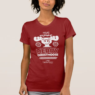 Weihnachtsfeiertag Merry Christmoose T-Shirt