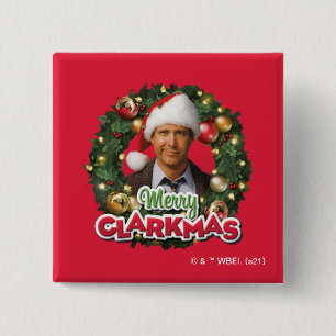 Weihnachtsfeiertag   Merry Clarkmas Button