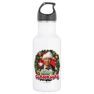 Weihnachtsfeiertag   Merry Clarkmas Edelstahlflasche