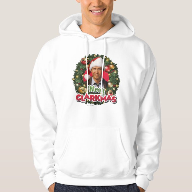 Weihnachtsfeiertag | Merry Clarkmas Hoodie (Vorderseite)