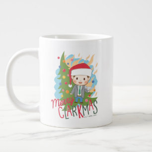 Weihnachtsfeiertag Merry Clarkmas Jumbo-Tasse
