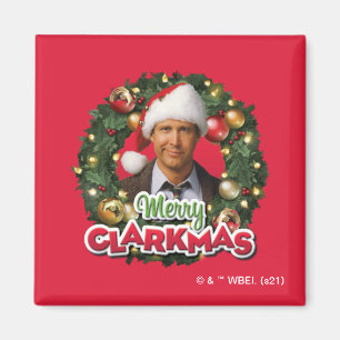Weihnachtsfeiertag   Merry Clarkmas Magnet