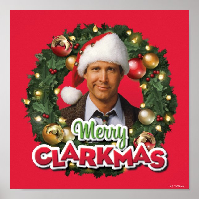 Weihnachtsfeiertag | Merry Clarkmas Poster (Vorne)