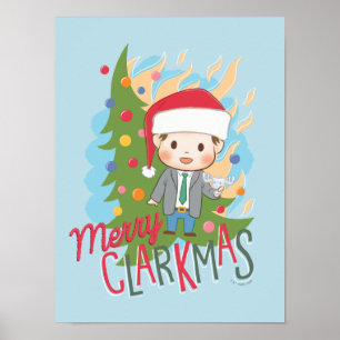 Weihnachtsfeiertag Merry Clarkmas Poster