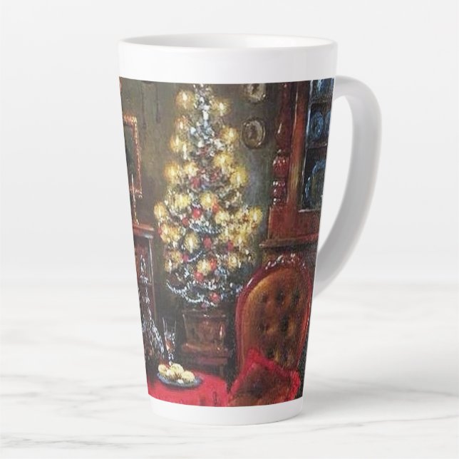 Weihnachtsfeiertag Milchtasse (Rechte Ecke)