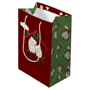 Weihnachtsfeiertag Mittlere Geschenktüte