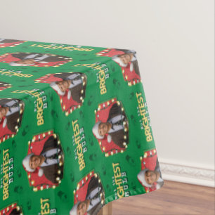 Weihnachtsfeiertag Nicht das hellste Bulb-Patter Tischdecke