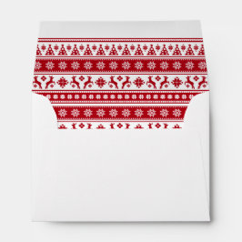 Weihnachtsfeiertag Nordic Pattern Gemütlich
