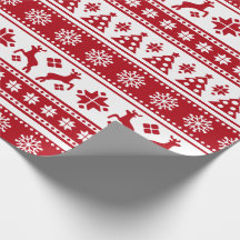 Weihnachtsfeiertag Nordic Pattern Gemütlich
