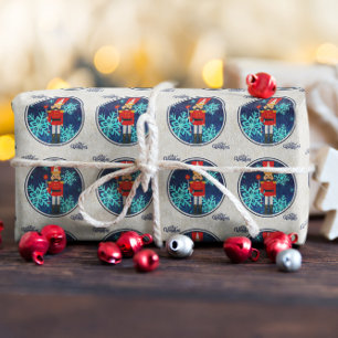 Weihnachtsfeiertag Nutcracker Geschenkpapier