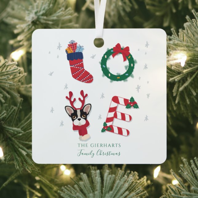 Weihnachtsfeiertag Ornament Aus Metall (InSitu)