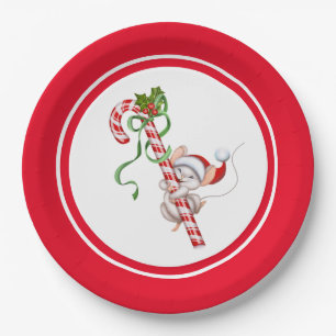 Weihnachtsfeiertag-Papierteller Pappteller