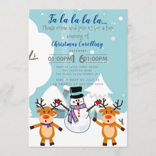 Weihnachtsfeiertag Party Einladung