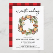 Weihnachtsfeiertag Party Kariert rot