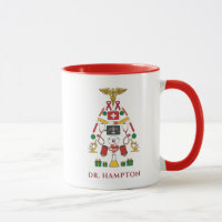 Weihnachtsfeiertag Personalisiert Medizin Ärztin K