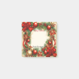 Weihnachtsfeiertag Post-it Klebezettel