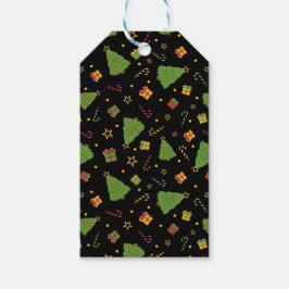 Weihnachtsfeiertag Print Geschenkanhänger