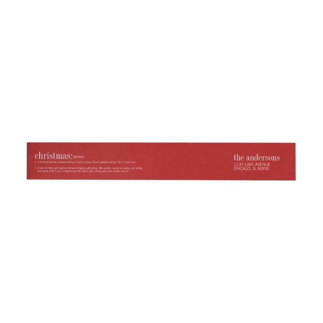 Weihnachtsfeiertag Rot (Person)