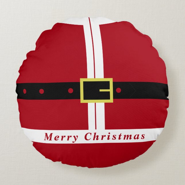 Weihnachtsfeiertag Rundes Kissen (Vorderseite)