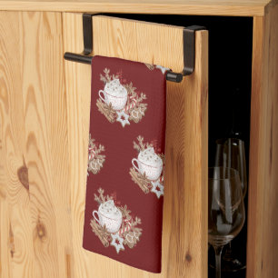 Weihnachtsfeiertag Saisonale Leckereien Handtuch