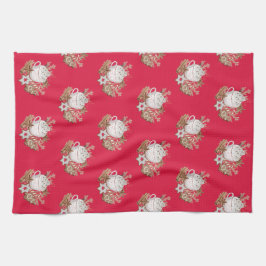 Weihnachtsfeiertag Saisonale Leckereien Handtuch