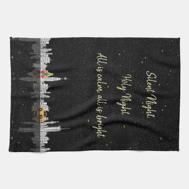 Weihnachtsfeiertag Saisondekoration Kissen Geschirrtuch (Horizontal)