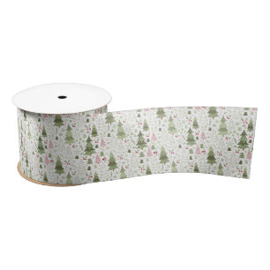 Weihnachtsfeiertag Satin Ribbon Satinband