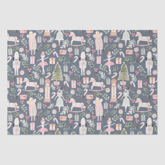 Weihnachtsfeiertag Seidenpapier (Vorderseite)