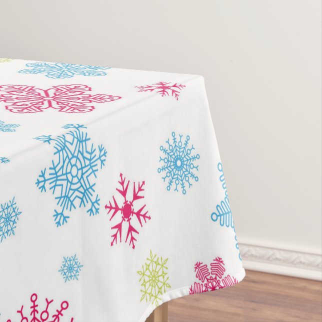 Weihnachtsfeiertag Snowflake Muster Tischdecke (Beispiel)